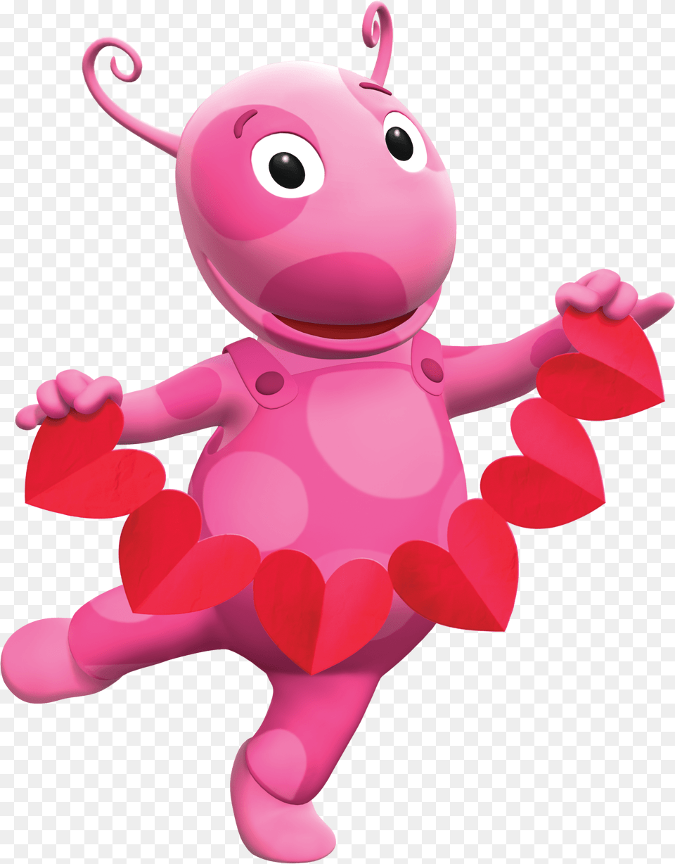 Uniqua Valentine Hearts Backyardigans Pablo Valentine39s Day, Toy Free Png