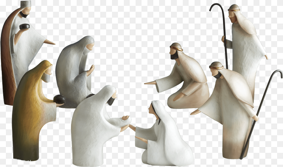 Unique Nativities To Help You Start Or Build Your Collection Loves Pure Light Nativity, Figurine, Person, Adult, Female Png