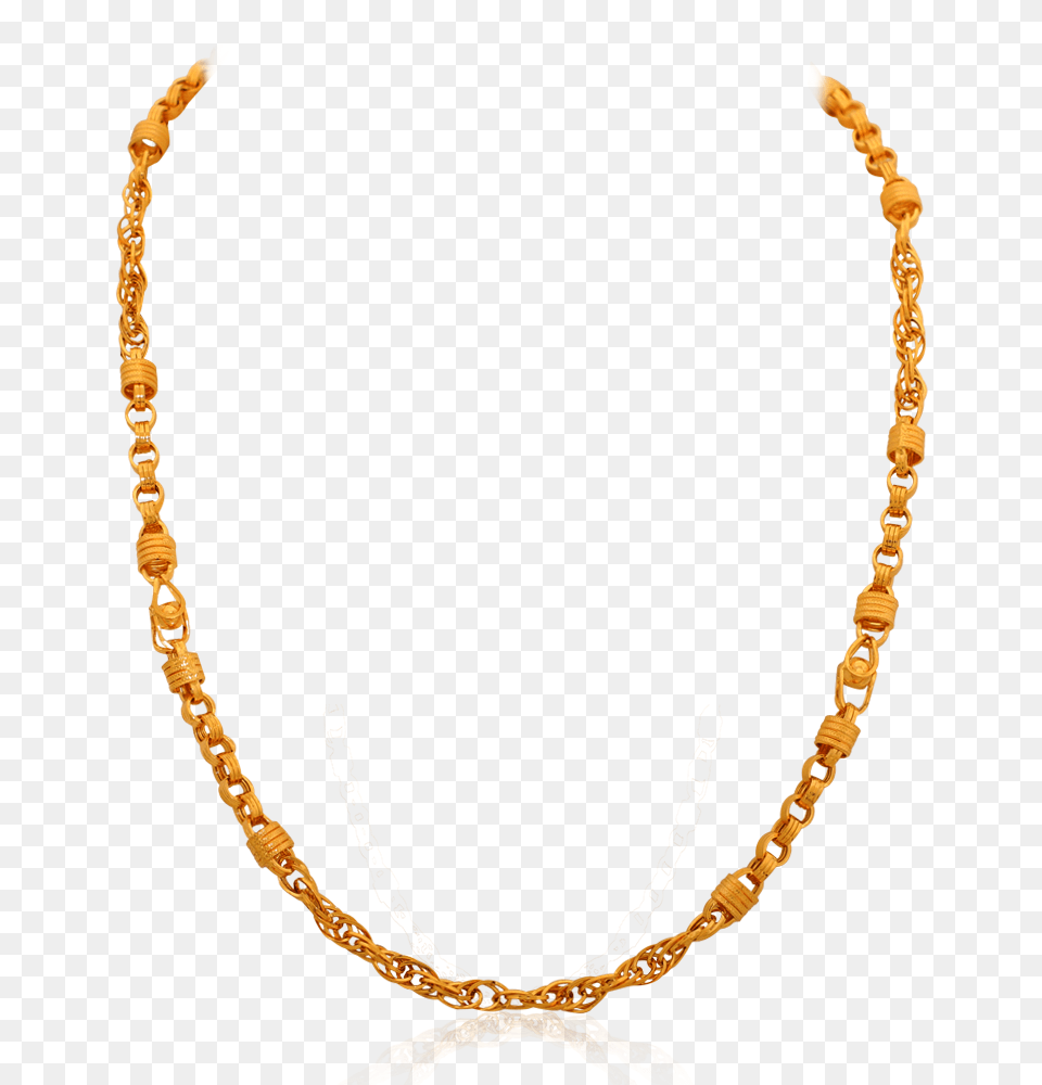 Unique Patterned Gold Chain, Accessories, Jewelry, Necklace Png