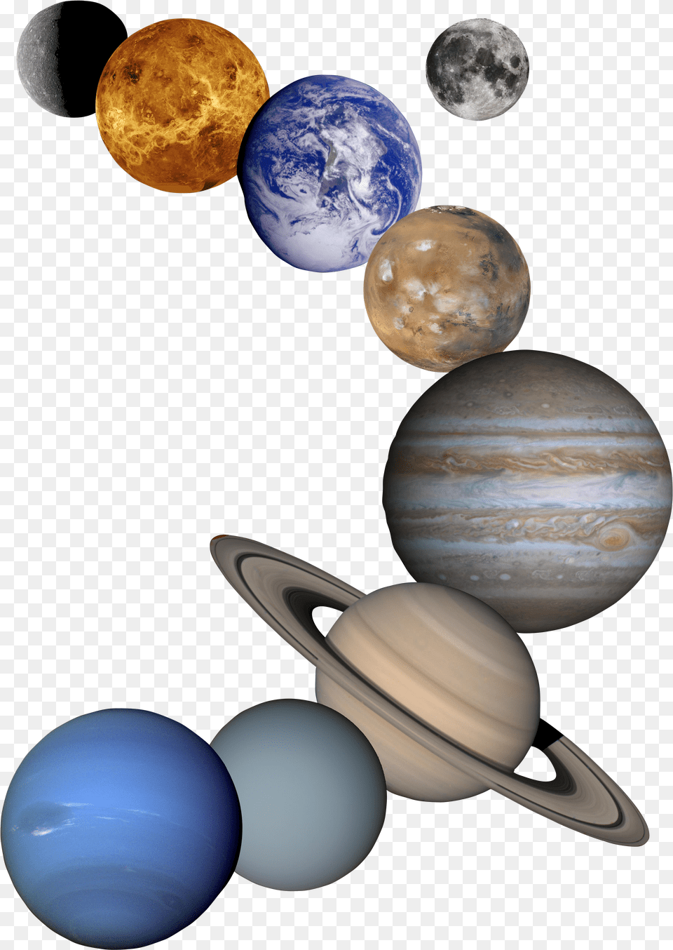 Unique Solar System Image Planet Solar System Free Png Download