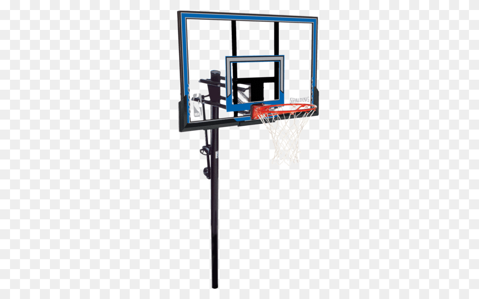 Unique Sports Spalding Polycarbonate In Ground Basketball Hoop, Mailbox Free Transparent Png