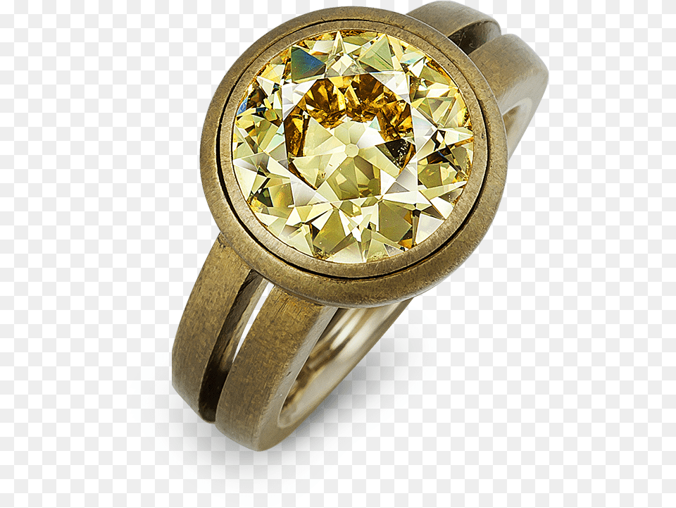 Uniquely Designed Hemmerle Ring With A Fancy Yellow Hemmerle Ring, Accessories, Diamond, Gemstone, Jewelry Png Image