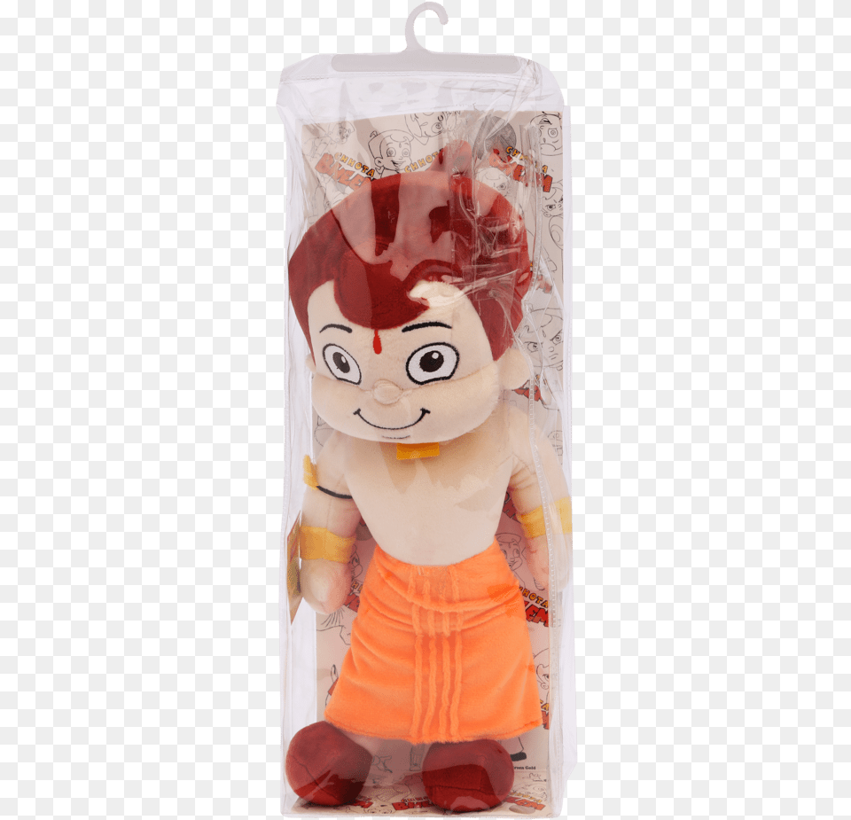Unisex Chhota Bheem Soft Toy Figurine, Baby, Bag, Person, Face Free Png