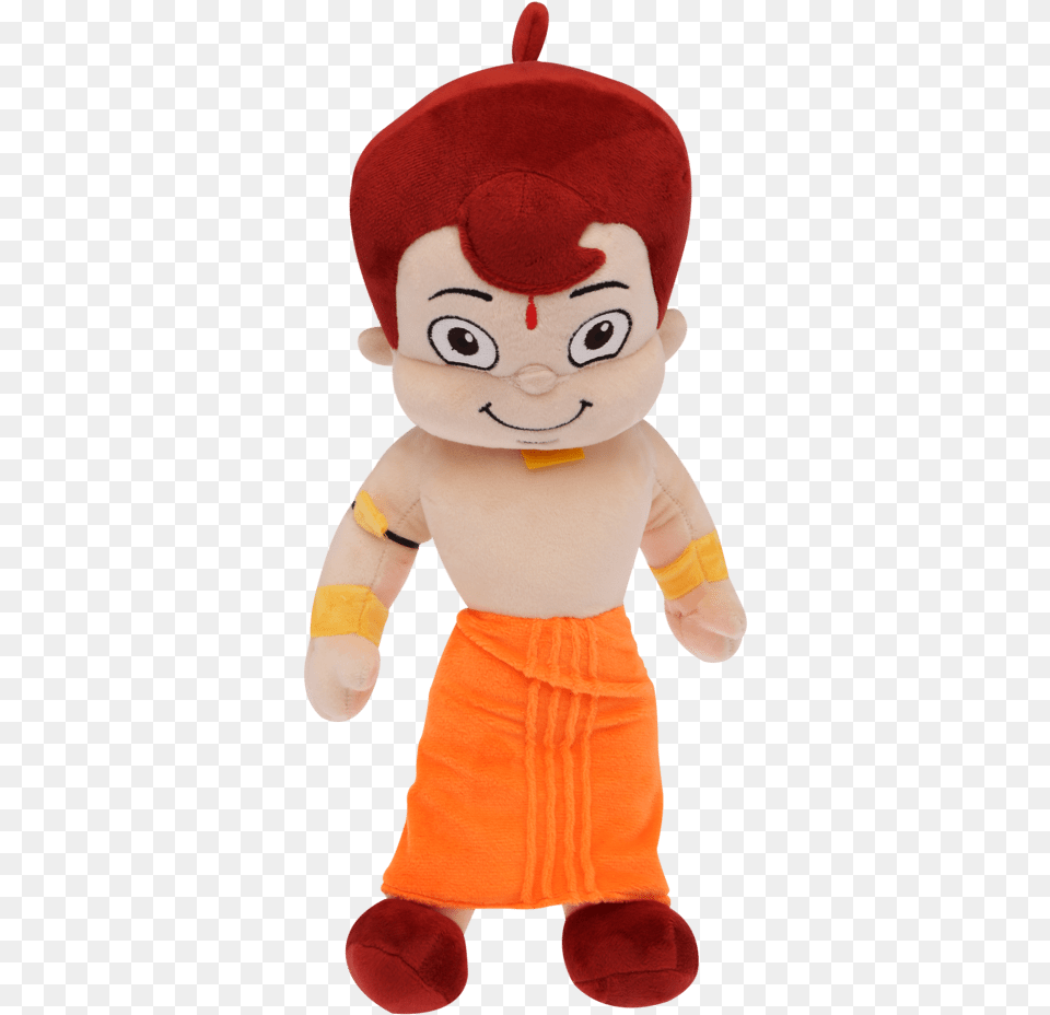 Unisex Chhota Bheem Soft Toy Teddy Bear Chhota Bheem, Plush, Doll, Face, Head Free Png