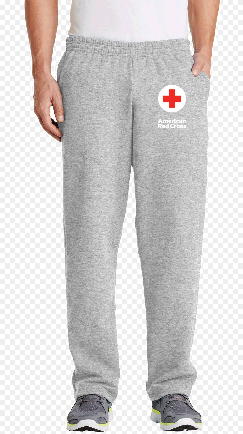 Unisex Fleece Sweatpants With Pockets Nightwear, Clothing, Pants, Logo, Person Free Png