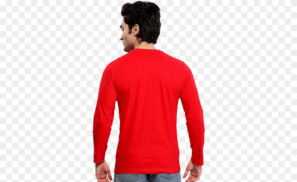 Unisex Namo Again Modi 100 Cotton Printed Full Sleeves Long Sleeved T Shirt, Clothing, Sleeve, Long Sleeve, Adult Free Transparent Png