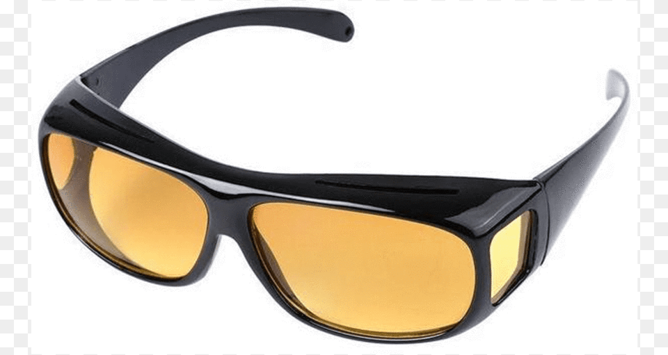 Unisex Night Optic Vision Driving Anti Glare Hd Uv, Accessories, Glasses, Sunglasses, Goggles Free Png Download