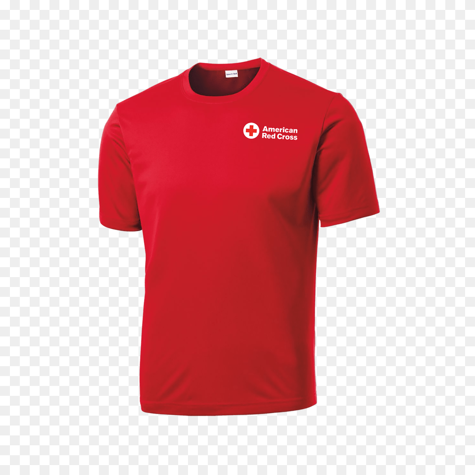 Unisex Performance Short Sleeve T Shirt Red Cross Store, Clothing, T-shirt Free Transparent Png