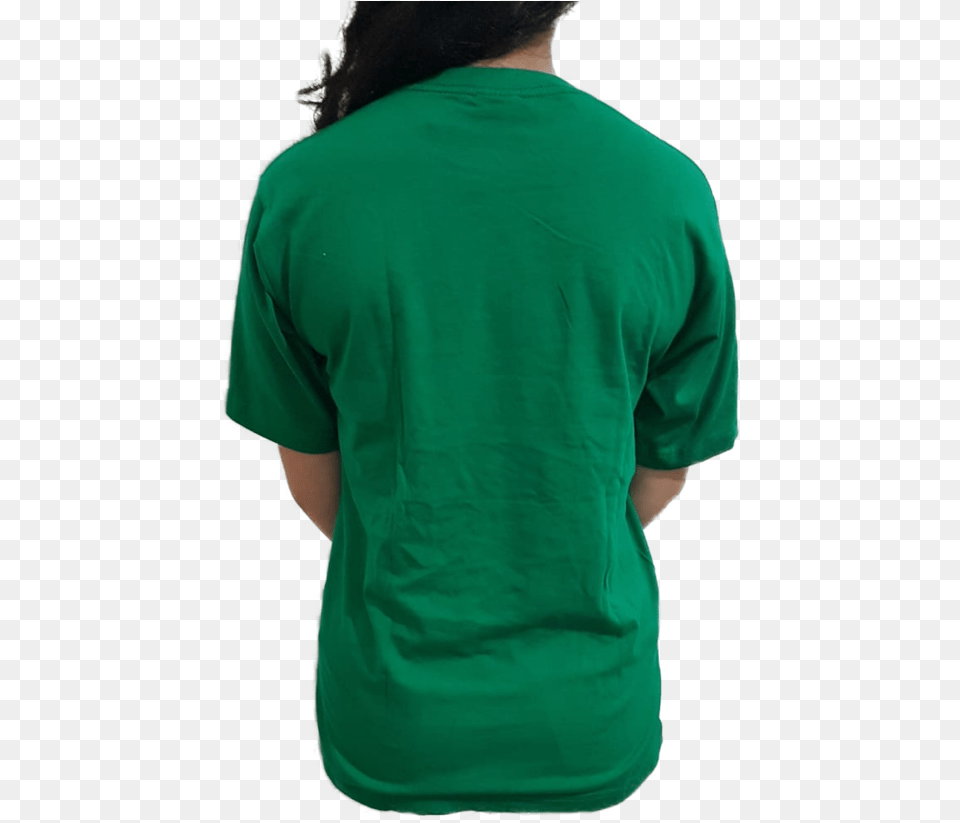 Unisex Pure Cotton Green Tshirt Polo Shirt, Clothing, T-shirt, Adult, Male Png Image