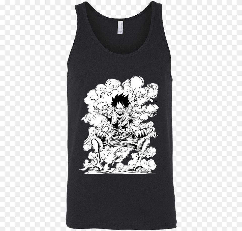Unisex Tank Top T Shirt Easily Distracted By Pugs, Clothing, Tank Top, Person, Face Png Image