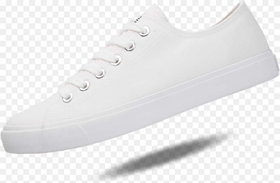 Unisex True To The Size All White Canvas Sneakers Casual Shoes All White Canvas Shoes, Clothing, Footwear, Shoe, Sneaker Free Png Download