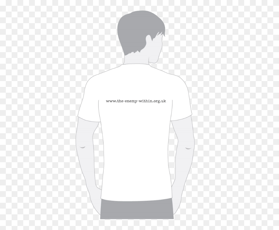 Unisex White T Shirt Still The Enemy Within, T-shirt, Clothing, Sleeve, Long Sleeve Free Png Download