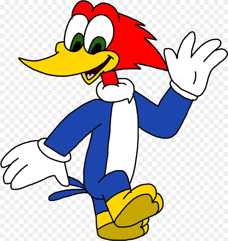 Unisex Woody Woodpecker 85 Cotton Beanie White Clipart Woody The Woodpecker, Cartoon, Baby, Clothing, Glove Free Transparent Png