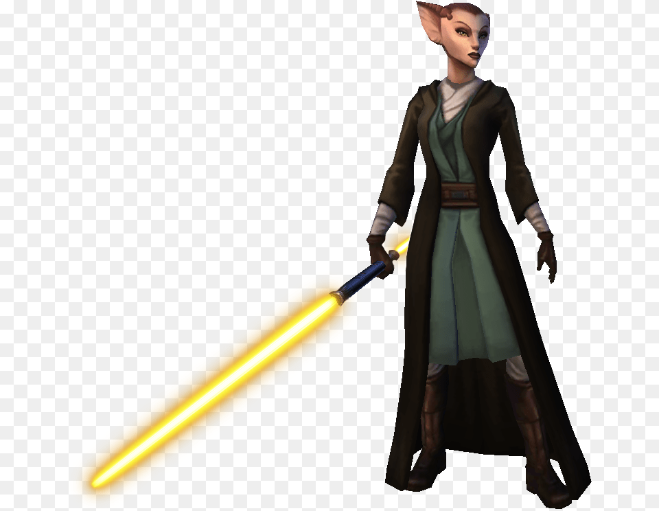 Unit Character Jedi Knight Guardian Action Figure, Adult, Person, Woman, Female Free Png Download