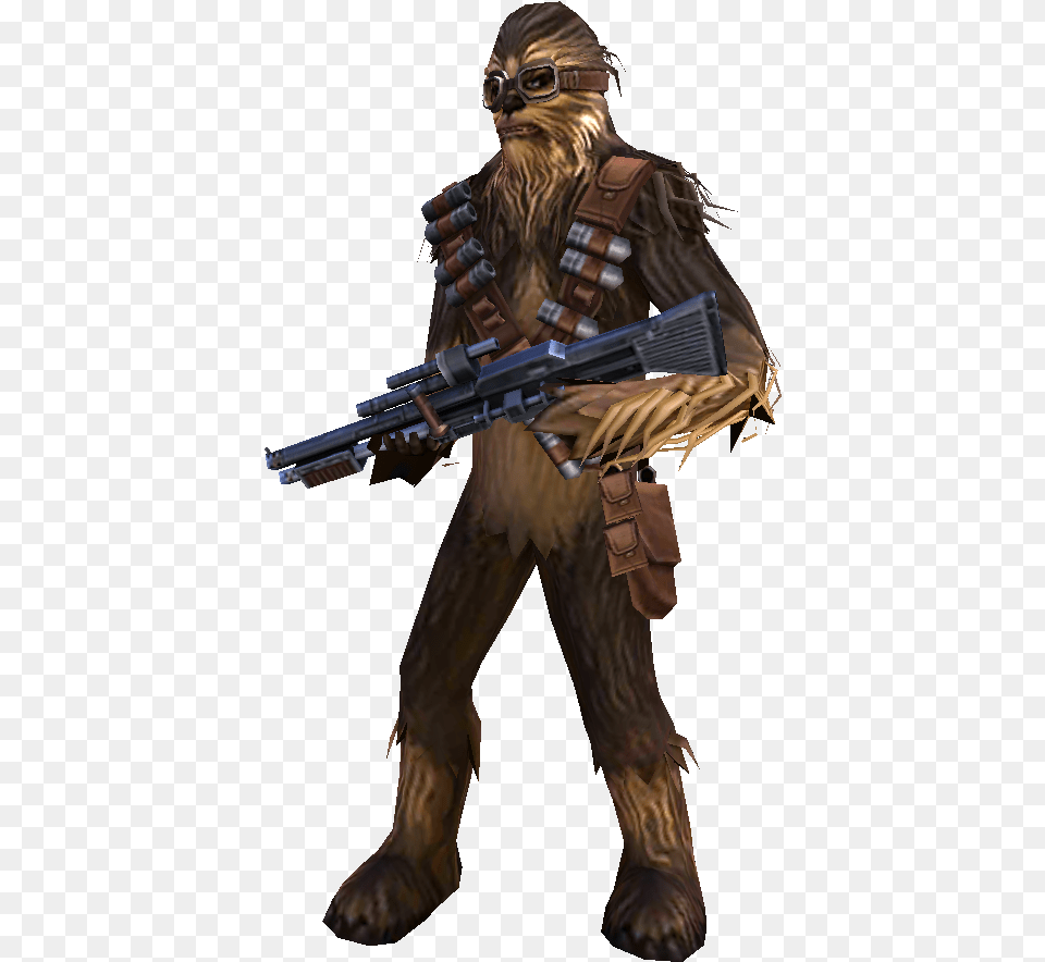Unit Character Vandor Chewbacca, Gun, Weapon, Adult, Male Free Transparent Png