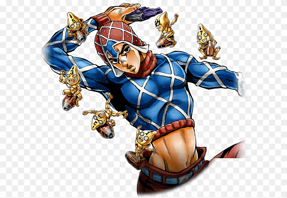 Unit Guido Mista Cartoon, Book, Comics, Publication, Adult Png