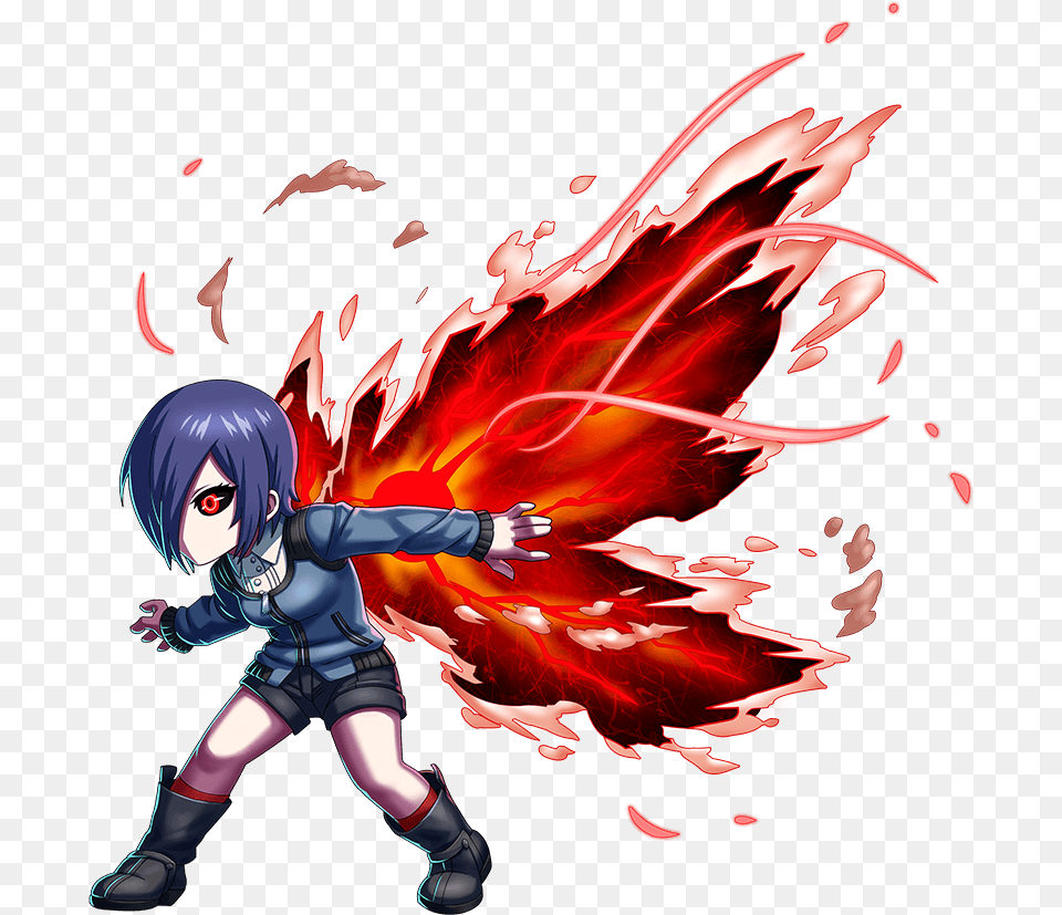 Unit Ills Thum Brave Frontier Ken Kaneki, Publication, Book, Comics, Adult Free Transparent Png