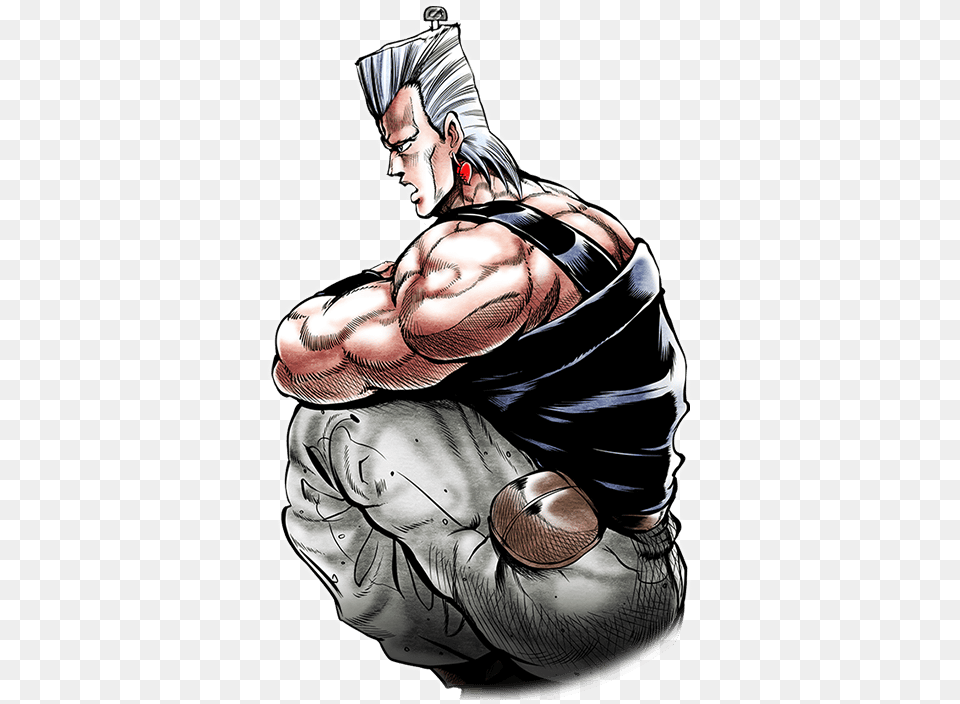 Unit Jean Pierre Polnareff Illustration, Book, Comics, Publication, Adult Free Png