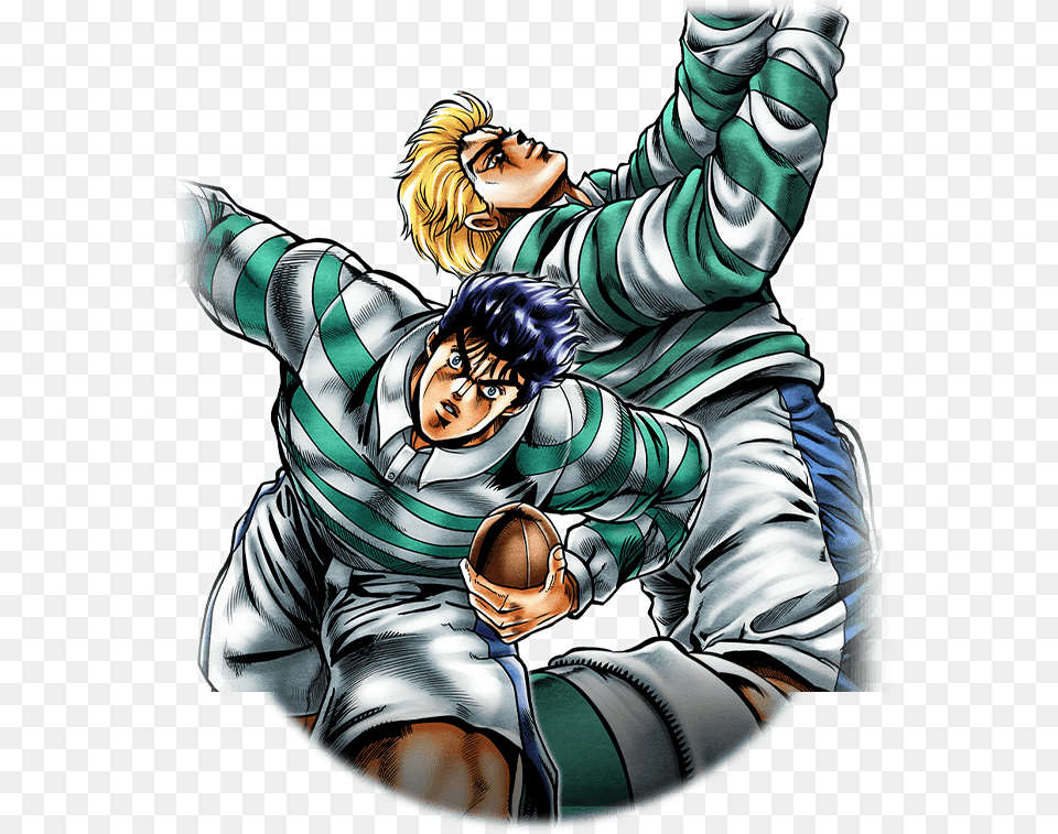 Unit Jonathan Joestar And Dio Brando, Book, Comics, Publication, Adult Free Png