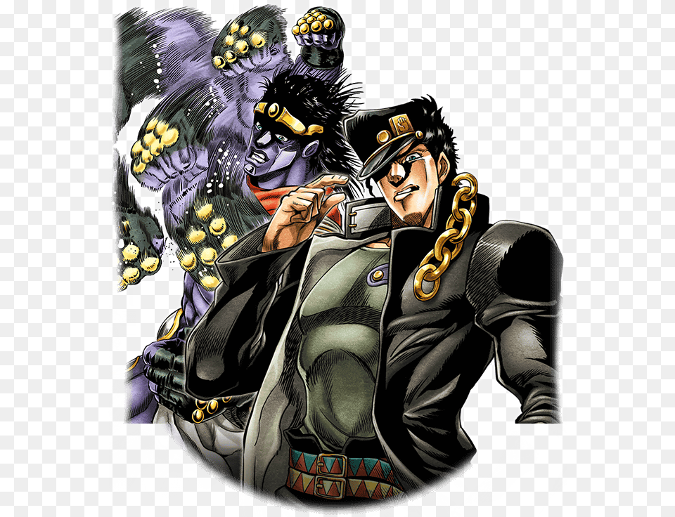 Unit Jotaro Kujo Jotaro Kujo, Book, Comics, Publication, Adult Free Png