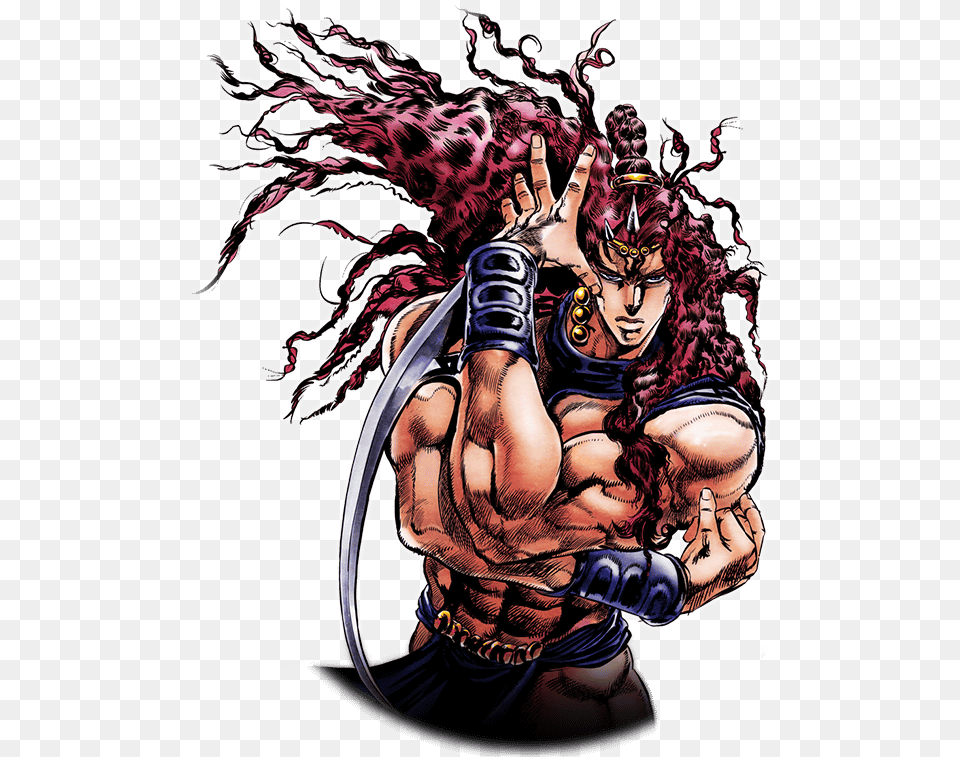 Unit Kars Jojo Stardust Shooters Kars, Book, Comics, Publication, Person Png