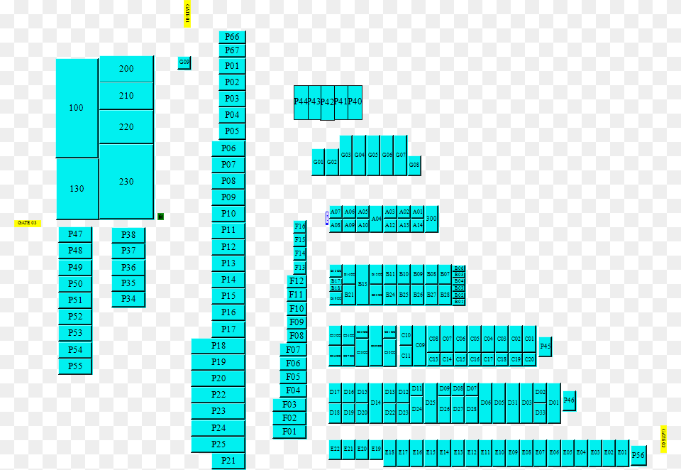 Unit Map Of Boardwalk Storage Grant Road Majorelle Blue, Scoreboard Free Png Download