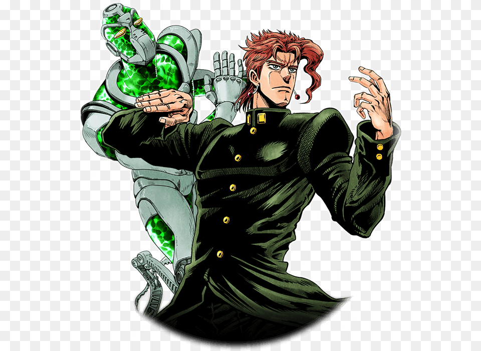 Unit Noriaki Kakyoin Ver Imagenes De Kakyoin, Publication, Book, Comics, Adult Png