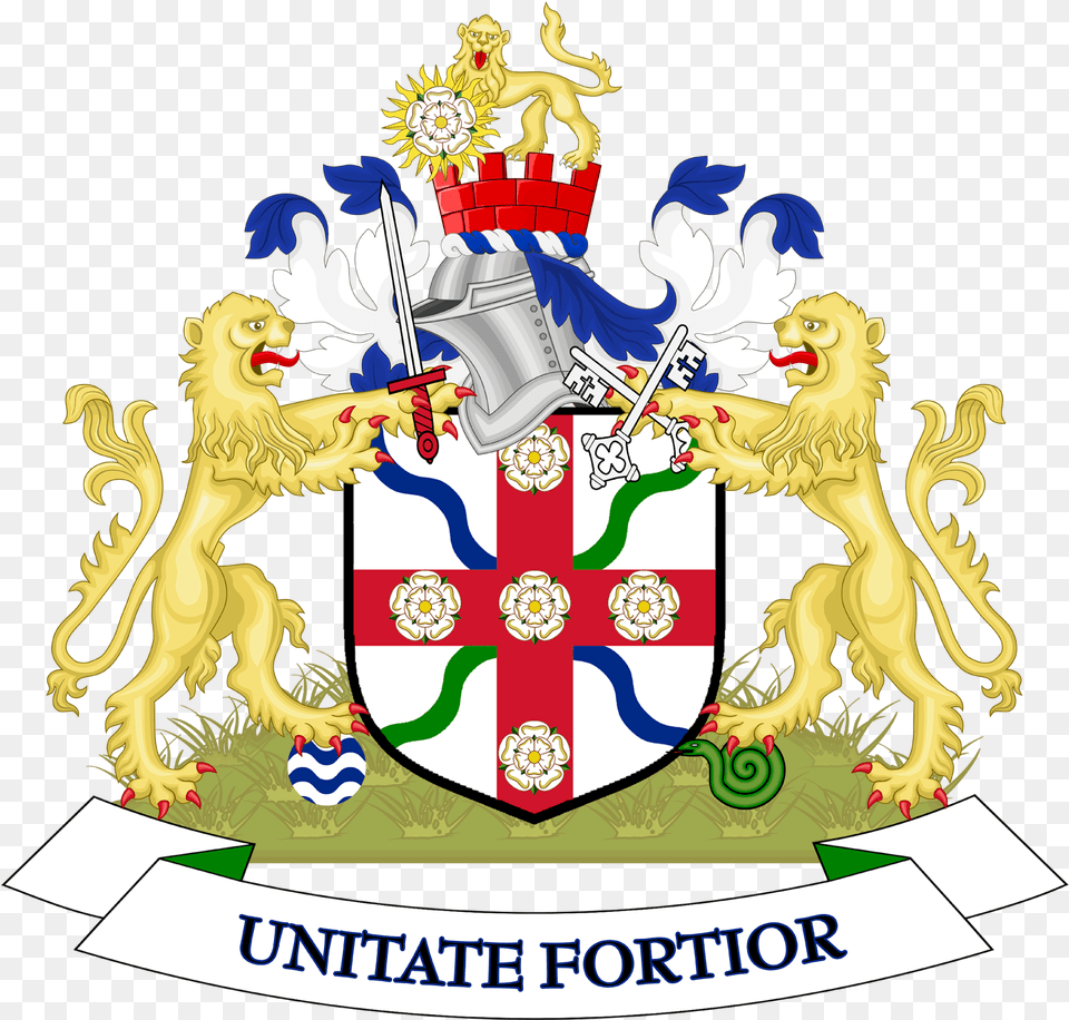 Unitate Fortior Family Crest Tattoos Design County Coat Of Arms, Armor, Emblem, Symbol, Person Png Image