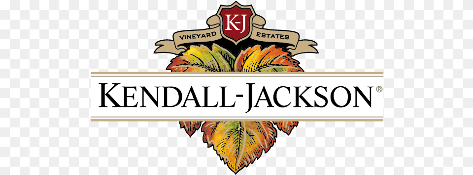 Unite With Industry Professionals And Vintners Worldwide Kendall Jackson Wine Logo, Leaf, Plant, Emblem, Symbol Free Png Download