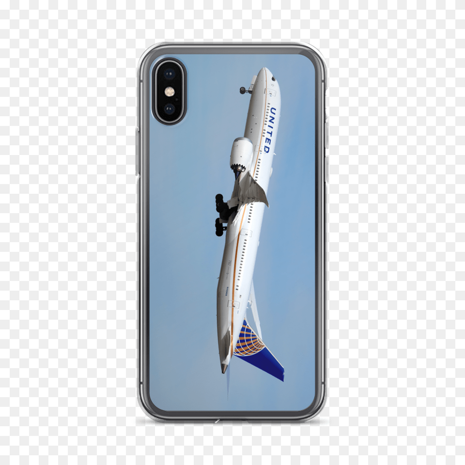 United Airlines Boeing Mobile Phone Case, Aircraft, Airliner, Airplane, Transportation Free Transparent Png