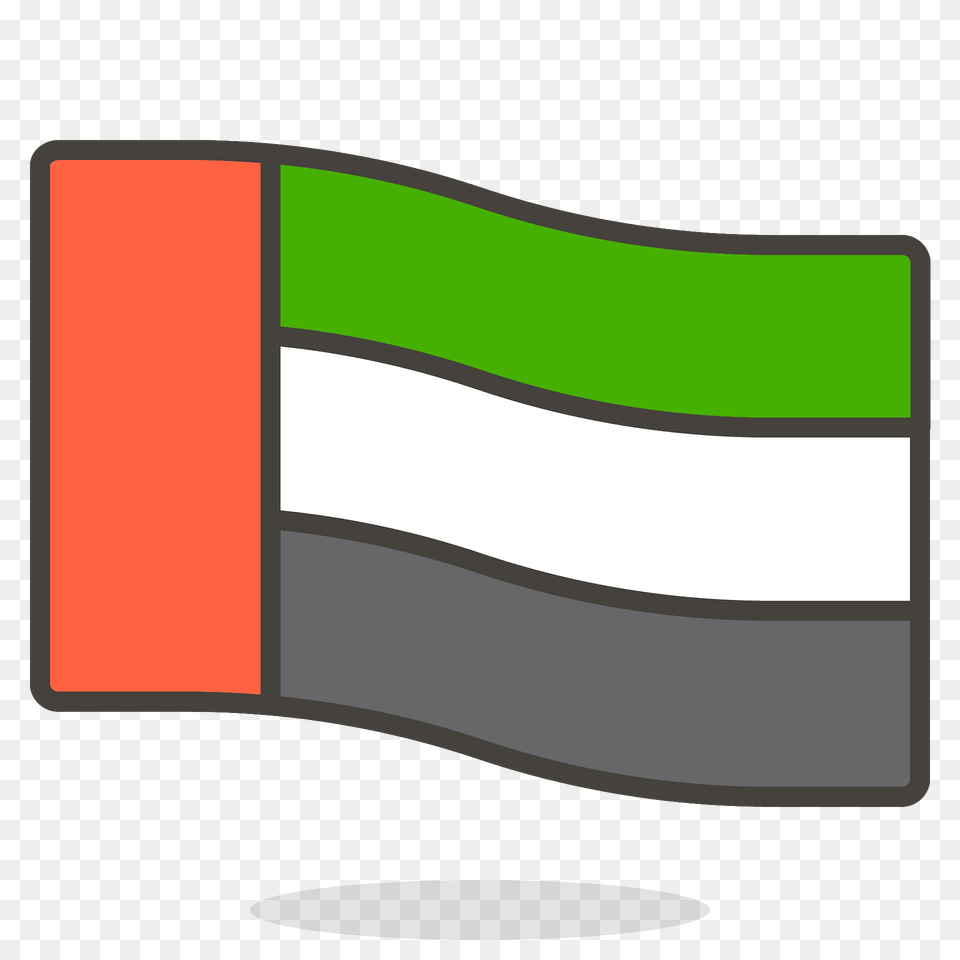 United Arab Emirates Flag Emoji Clipart, United Arab Emirates Flag Png Image