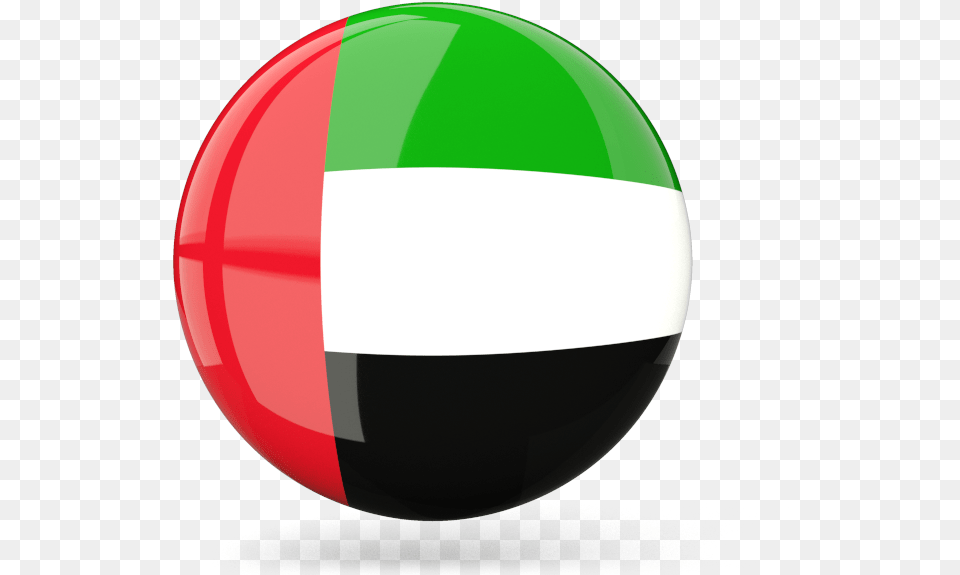 United Arab Emirates Uae Flag Round, Sphere, Clothing, Hardhat, Helmet Png