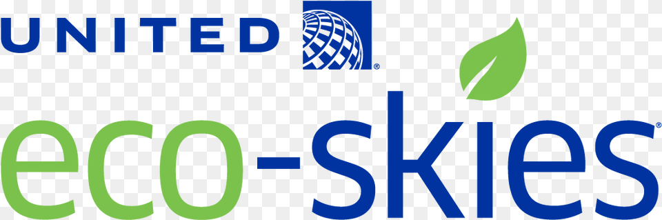 United Eco Skies Logo United Airlines Eco Skies Logo, Text, Number, Symbol Free Png Download