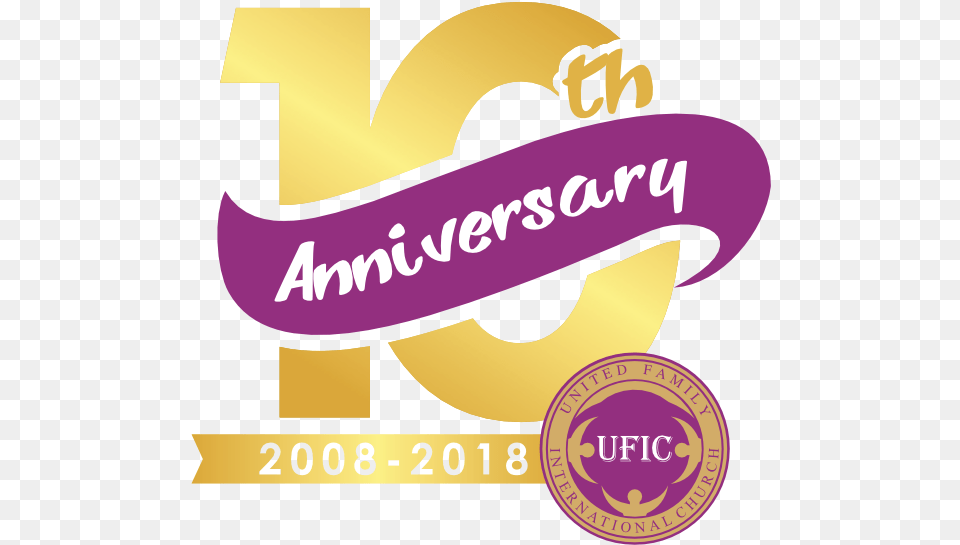 United Family International Church Background Design For Church Anniversary, Logo, Text, Symbol Free Transparent Png