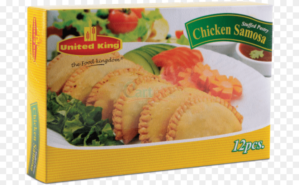 United King Chicken Samosa D Shape 12pcs United King, Food, Pasta, Ravioli, Lunch Free Png