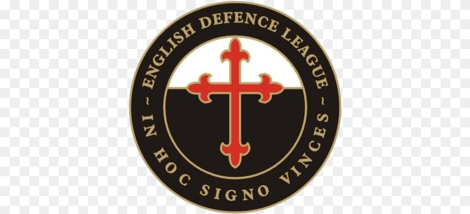 United Kingdom English Defence League Logo, Cross, Symbol, Emblem, First Aid Png Image