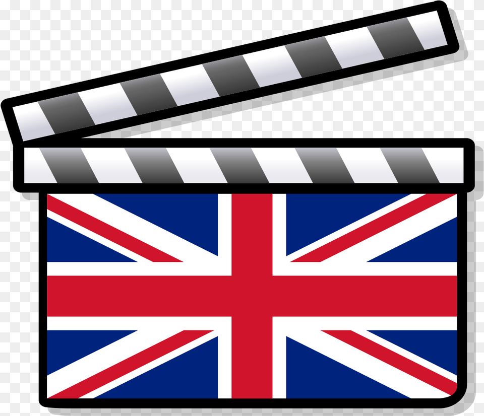 United Kingdom Flag, Clapperboard, Airmail, Envelope, Mail Free Transparent Png
