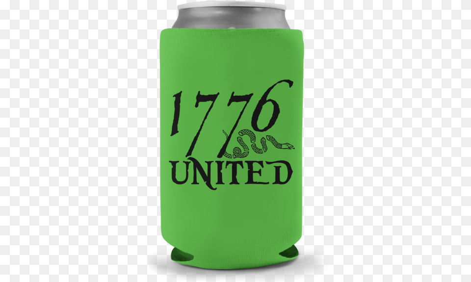 United Logo Beer Sleeve 1776 United, Tin, Alcohol, Beverage Png Image