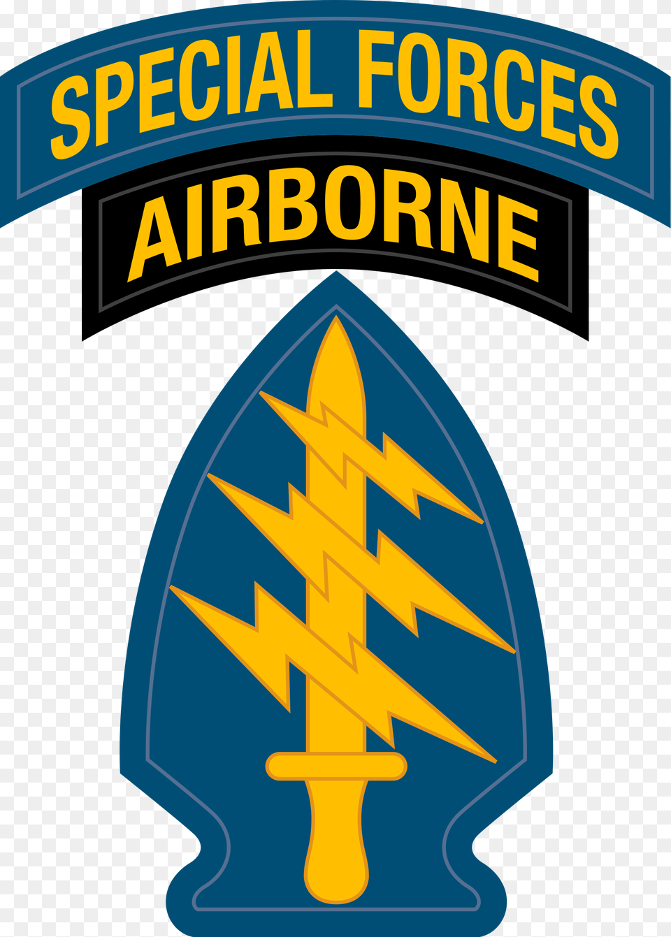 United Nations Army Special Forces Special Forces Airborne Logo, Badge, Symbol Png