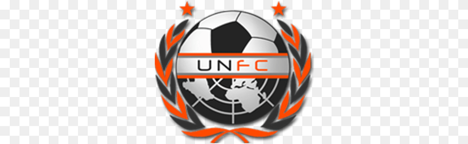 United Nations Fc Unfcsoccer Twitter United Nations Soccer Logo, Ball, Football, Soccer Ball, Sport Free Png