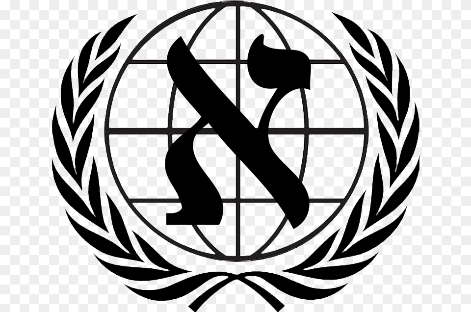 United Nations Label, Emblem, Symbol, Logo, Cross Free Png Download