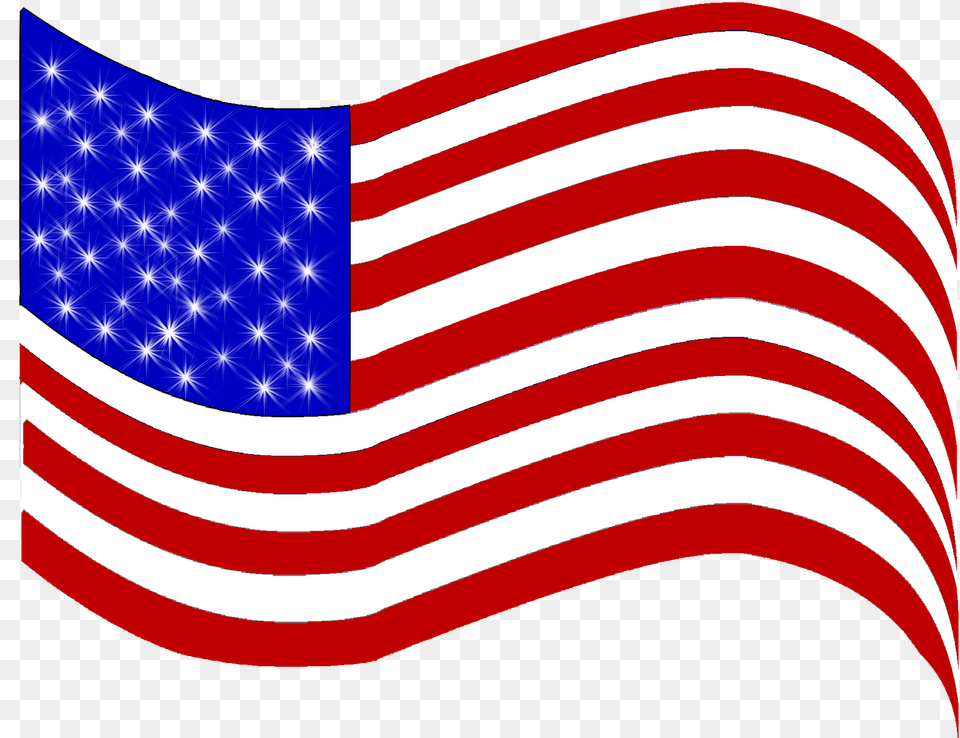 United Of American States Flag The Clipart Clipart Usa Flag, American Flag Free Png Download