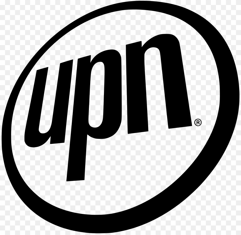 United Paramount Network Logo, Gray Png
