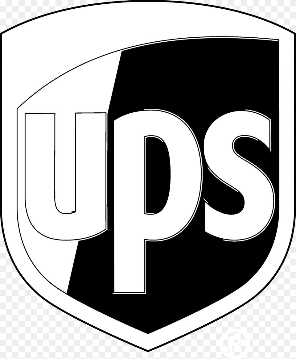 United Parcel Service Logo, Disk, Symbol Free Png Download