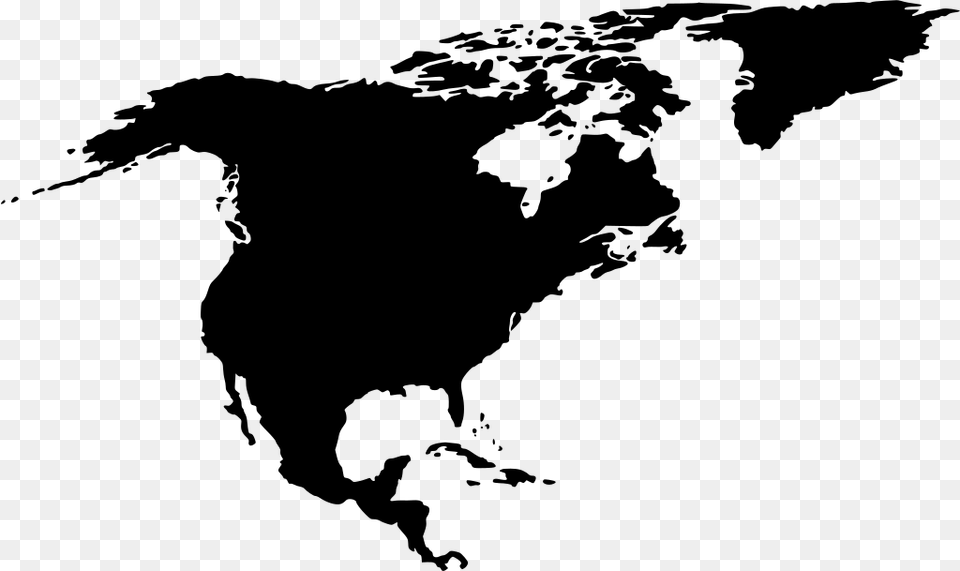 United South America Alternate History, Gray Free Png Download
