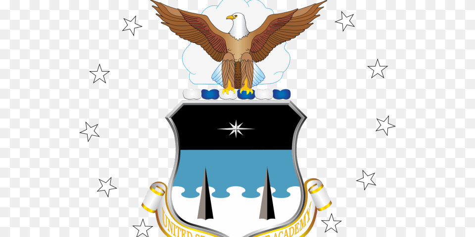 United States Air Force Academy, Emblem, Symbol, Animal, Bird Free Png Download