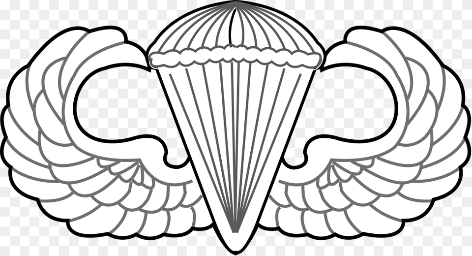 United States Air Force Parachutist Badge, Emblem, Symbol, Logo Free Png