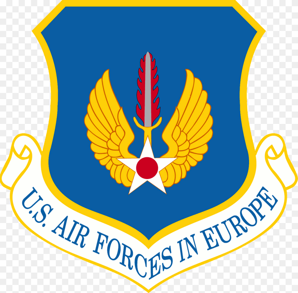 United States Air Forces In Europe United States Air Forces In Europe Air Forces Africa, Emblem, Logo, Symbol, Badge Png Image