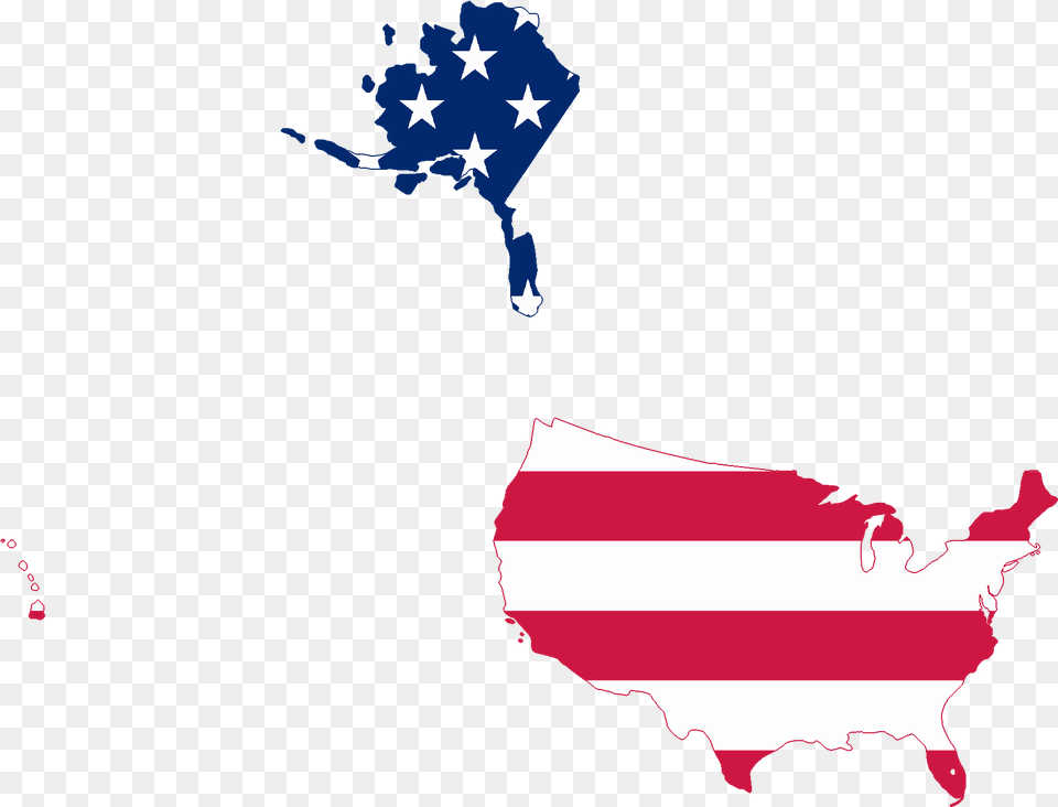 United States Alaska Map, American Flag, Flag, Adult, Female Png Image