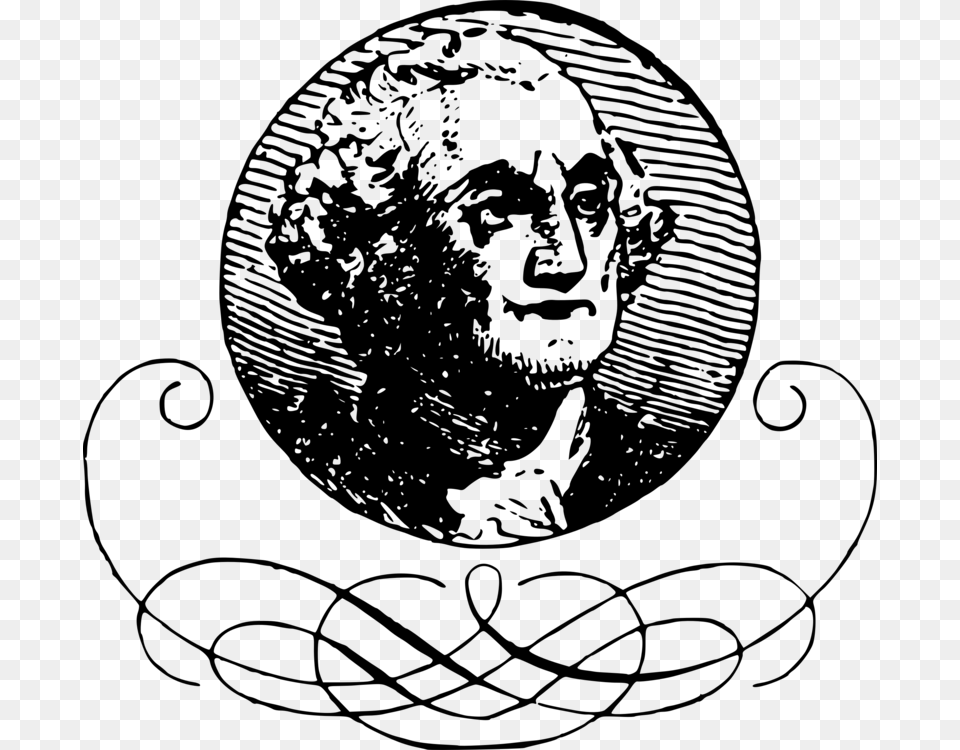 United States Attempted Theft Of George Washington39s Clip Art, Gray Free Transparent Png